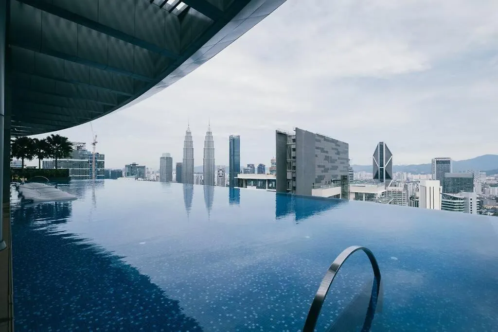 Apartman New! Eaton Infinity Sky Pool Klcc View Pavilion Kuala Lumpur Malajzia